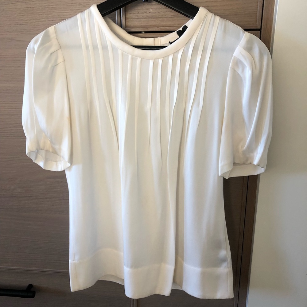 Banana Republic White Blouse